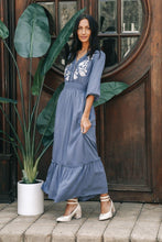 Load image into Gallery viewer, Arielle Embroidered Dress