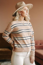 Load image into Gallery viewer, Diane Striped Crew Neck Sweater
