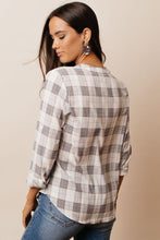 Load image into Gallery viewer, Dacie Plaid Button Down - FINAL SALE
