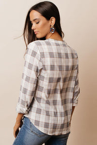 Dacie Plaid Button Down - FINAL SALE